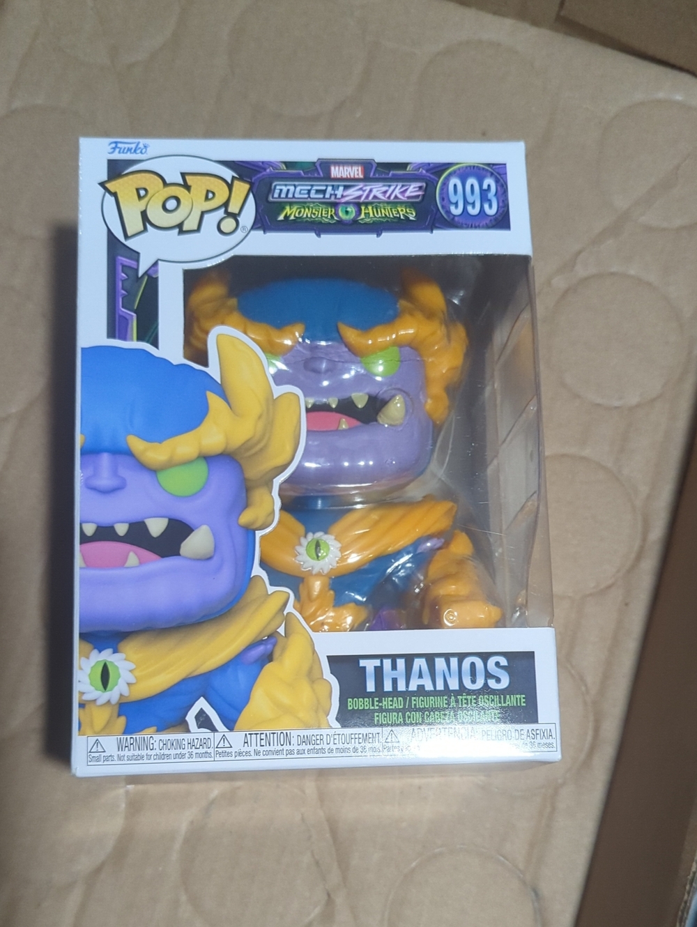 Funko Pop! Thanos from the Marvel Mech Strike: Monster Hunters #993